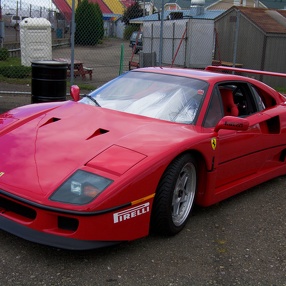 Art of Ferrari at Watkins Glen, September 2010