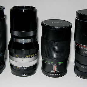 Nikkor lenses on a Pentax