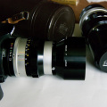 Nikkor 105mm F2.5 mounted on Pentax K100D