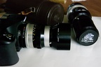 Nikkor 105mm F2.5 mounted on Pentax K100D