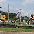 Highway department flowers in Kerrtown