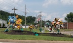 Highway department flowers in Kerrtown