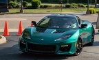 Cathy test driving Evora 400