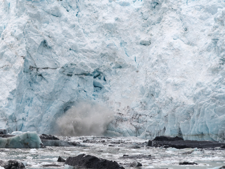 glacier calving