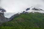 Glaciers on drive from Whittier to Anchorage