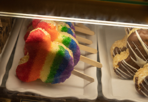 Pride Rice Krispie treats