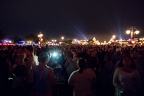 Crowd waiting for fireworks