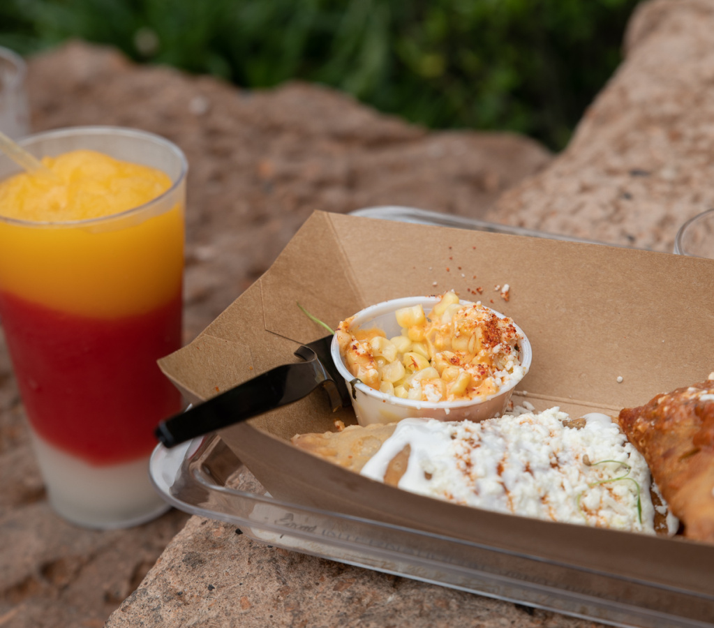 Third drink, Fiesta Margarita, Empanadas de Barbacoa