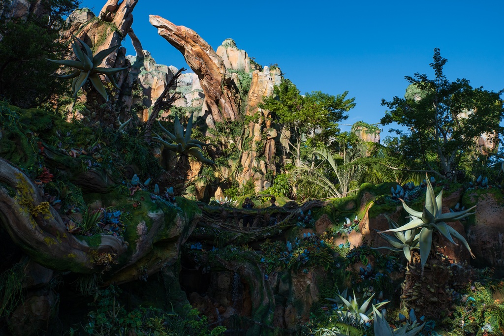 WDW201808-148 Flight of Passage outside queue.jpg