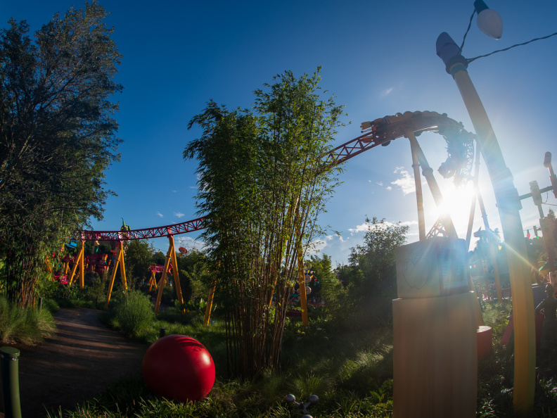 First ride on Slinky Dog Dash