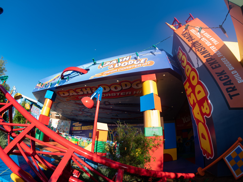 First ride on Slinky Dog Dash