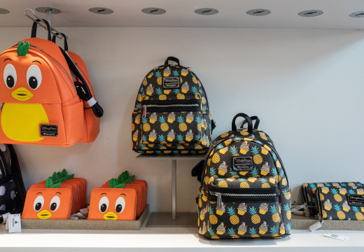 Orange Bird and Dole Whip bags