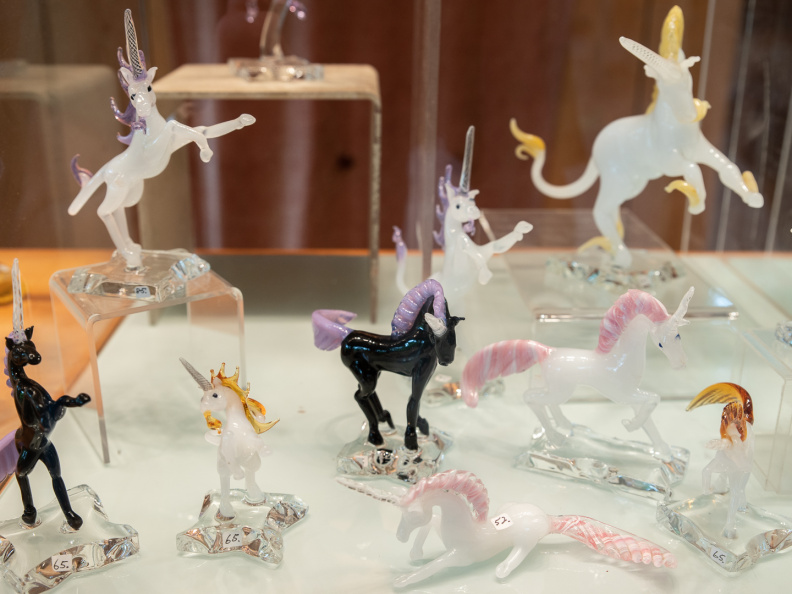 Glass unicorns