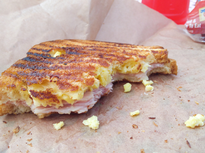 Butter Butter Sandwich half eaten