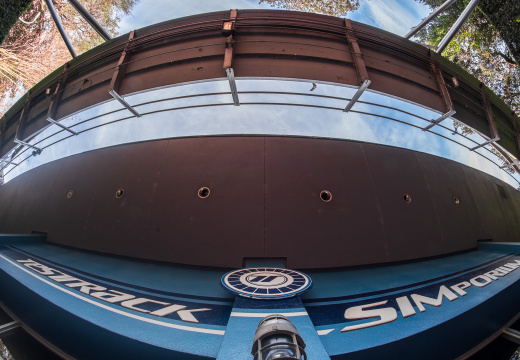 View from Test Track exit with ride vehicle