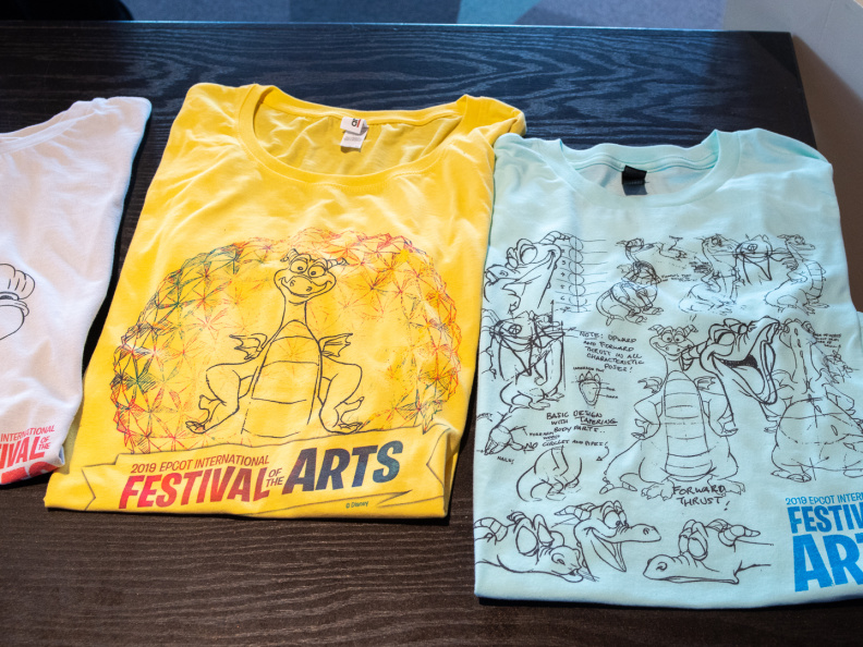 Custom silk screened Festival of the Arts T-shirts