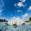 Jellyfish fountains at Imagination Pavilion