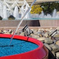 Leapfrog fountains at Imagination Pavilion