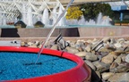 Leapfrog fountains at Imagination Pavilion