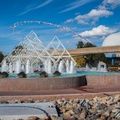 Leapfrog fountains at Imagination Pavilion