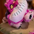 Cheshire Cat on mushroom