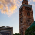 Morocco at sunset