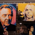 Christopher Walken and Tom Petty paintings