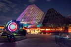 Imagination pavilion at night