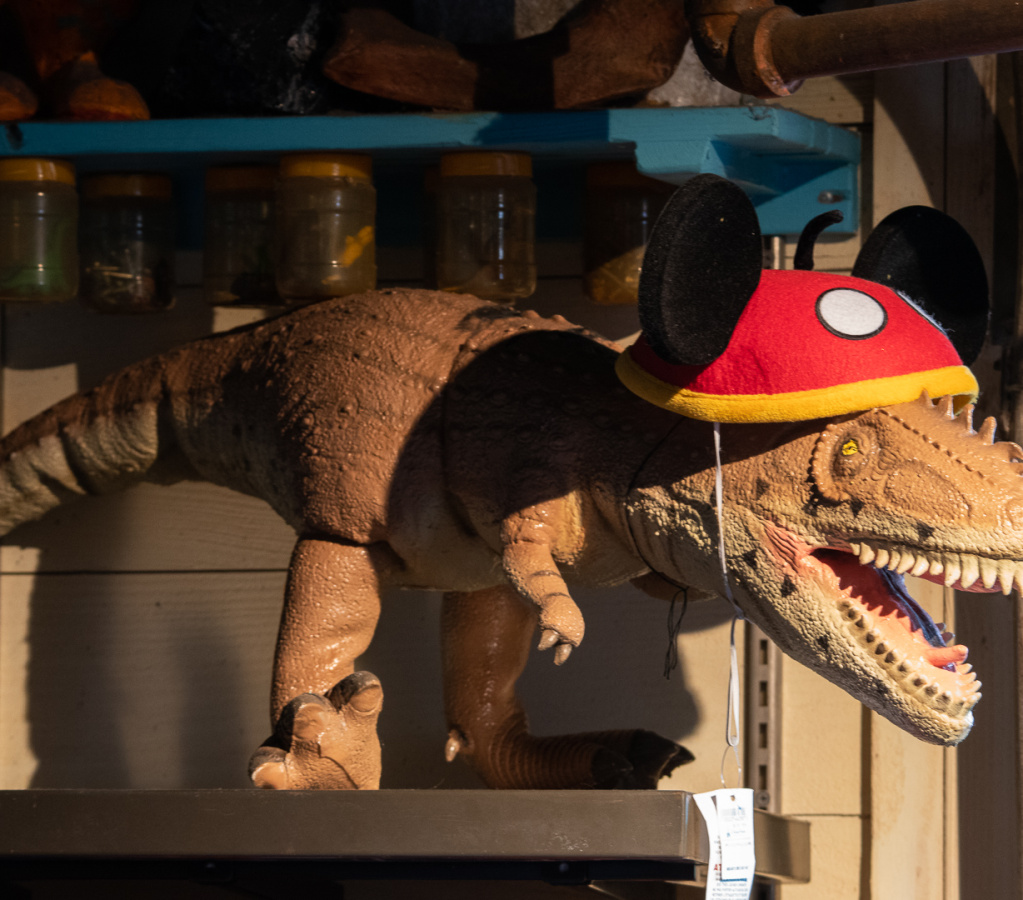 Mickey hat dinosaur