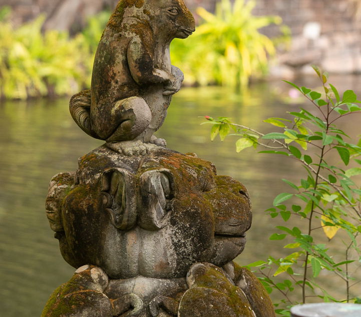 Flame Tree statue