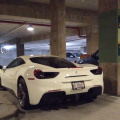 Ferrari in Animal Kingdom Lodge parking garage
