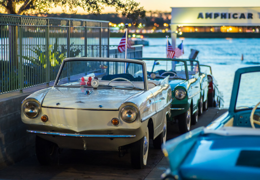 Amphicars at The Boathouse