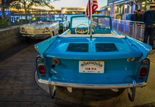 Amphicars at The Boathouse