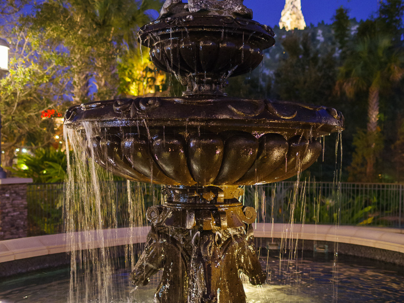 Disney Springs fountain