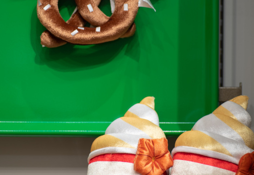 Plush Mickey pretzel and Dole Whips