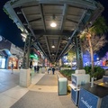 Under the abandoned elevated train tracks