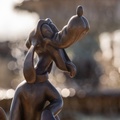 Goofy statue