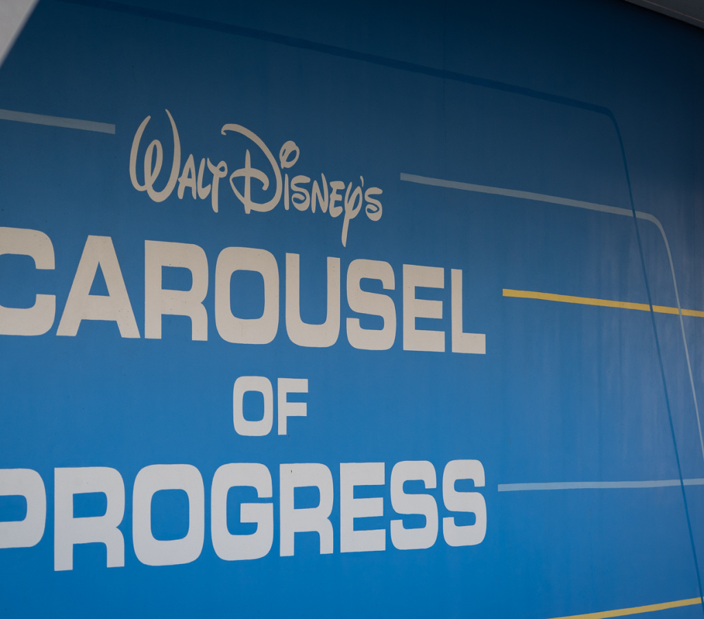 Carousel of Progress sign