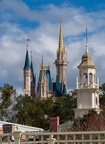 Cinderella Castle from Liberty Belle