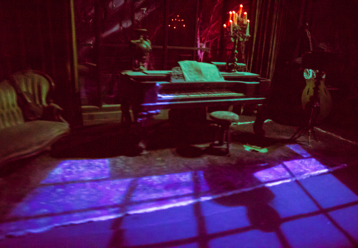 Haunted Mansion on-ride