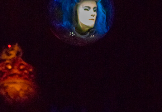 Haunted Mansion on-ride