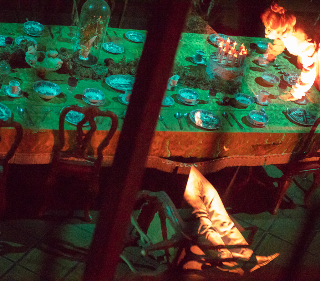 Haunted Mansion on-ride