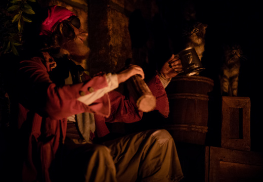 Pirates of the Caribbean on-ride