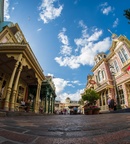 Main Street USA fisheye