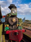 Roger E Broggie train in Main Street station