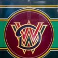 Roger E Broggie train in Main Street station
