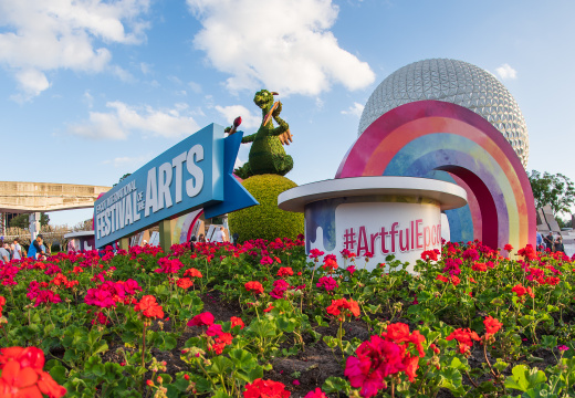Festival of the Arts display
