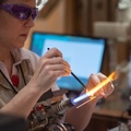 Glass artist