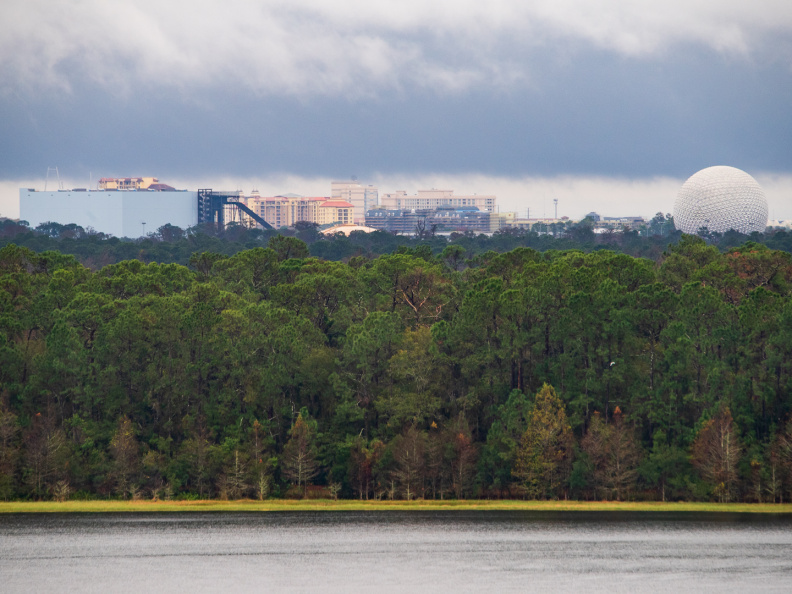 Epcot from Bay Lake