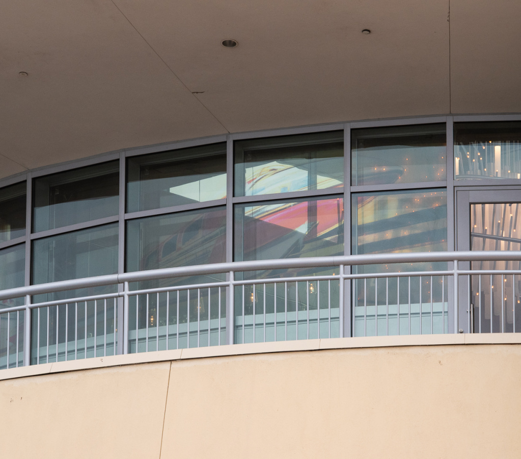 Top of the World Lounge from room at Bay Lake